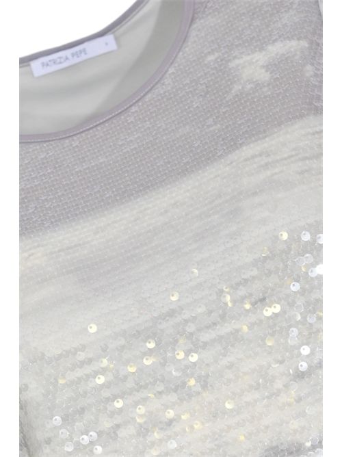 Top canotta con paillettes Patrizia Pepe | 2M4546 J423YA45